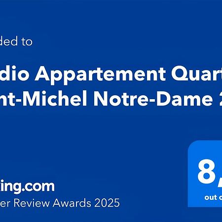 Studio Appartement Quartier Saint-Michel Notre-Dame 2 Free Netflix Париж Экстерьер фото