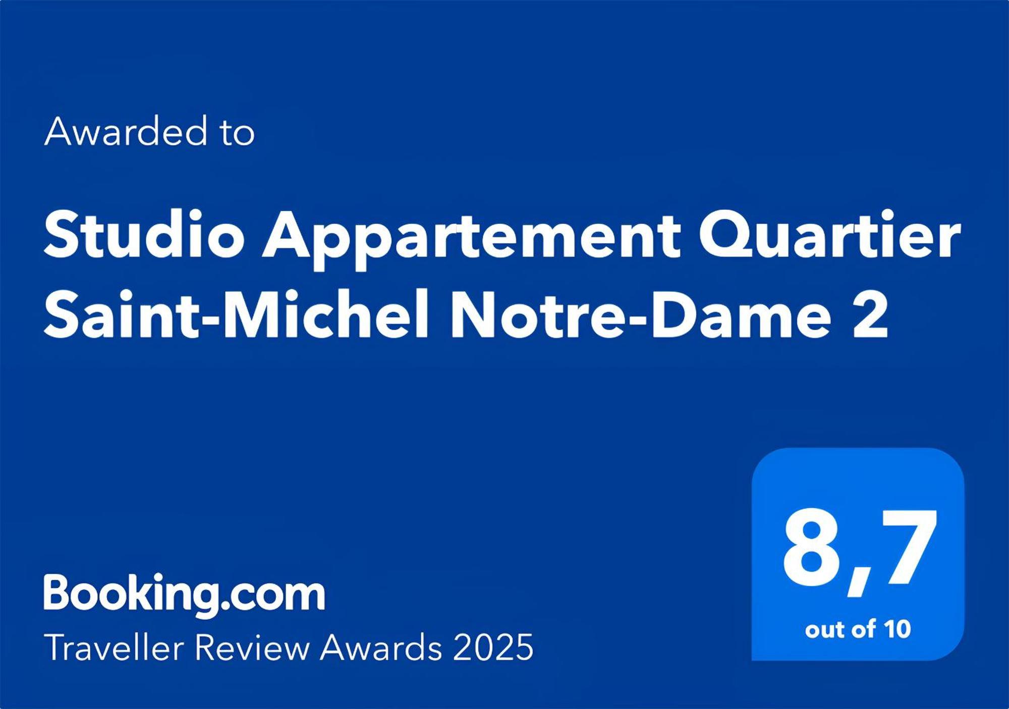 Studio Appartement Quartier Saint-Michel Notre-Dame 2 Free Netflix Париж Экстерьер фото