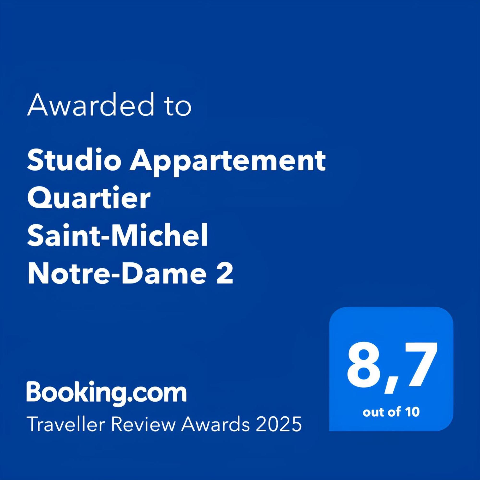 Studio Appartement Quartier Saint-Michel Notre-Dame 2 Free Netflix Париж Экстерьер фото